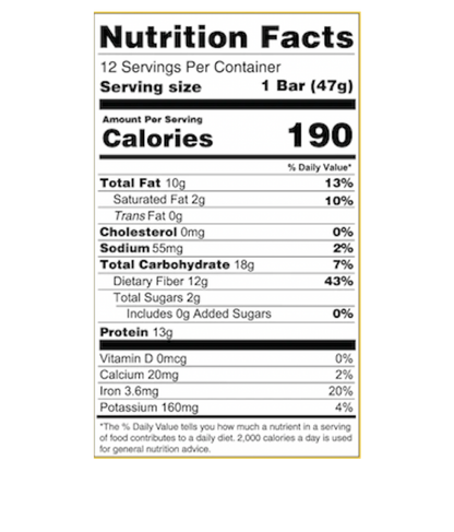 CHOCOLATE PEANUT BUTTER PROTEIN BAR